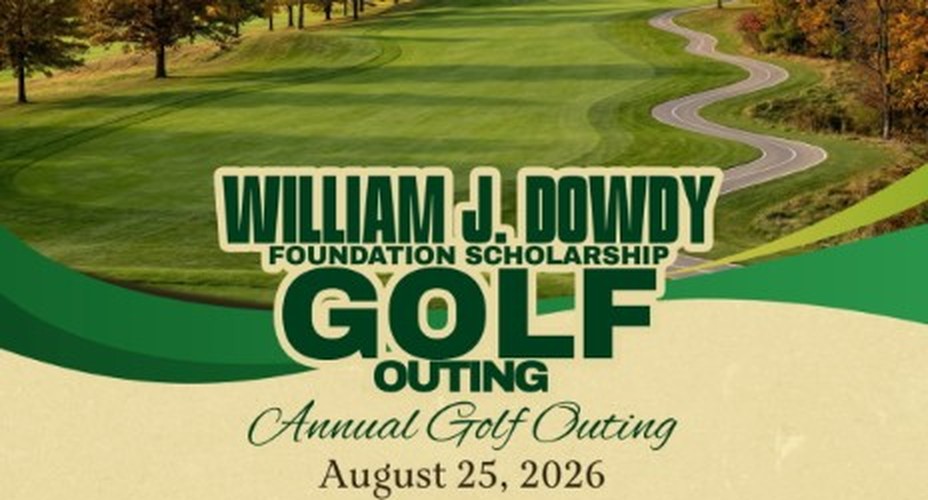 William J. Dowdy Foundation Scholarship Golf Outing flyer